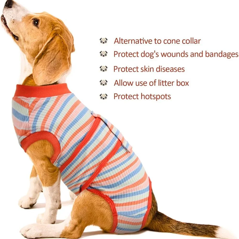 Kuoser Recovery Suit for Dogs Cats After Surgery XL